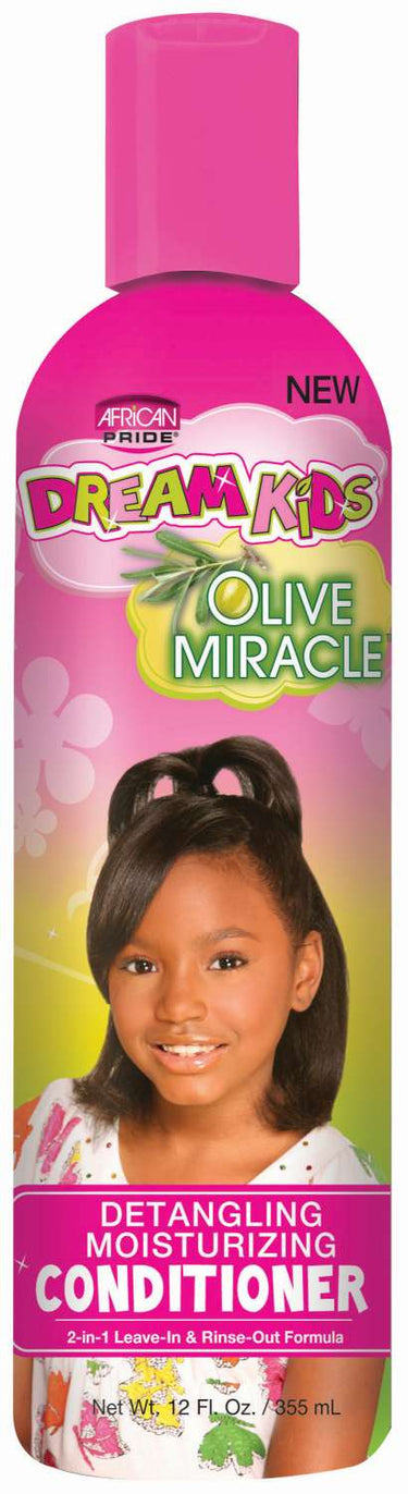 Dream Kids Olive Miracle Instant Moisturizing Detangler – 12 fl oz - ANNS BEAUTY SUPPLY